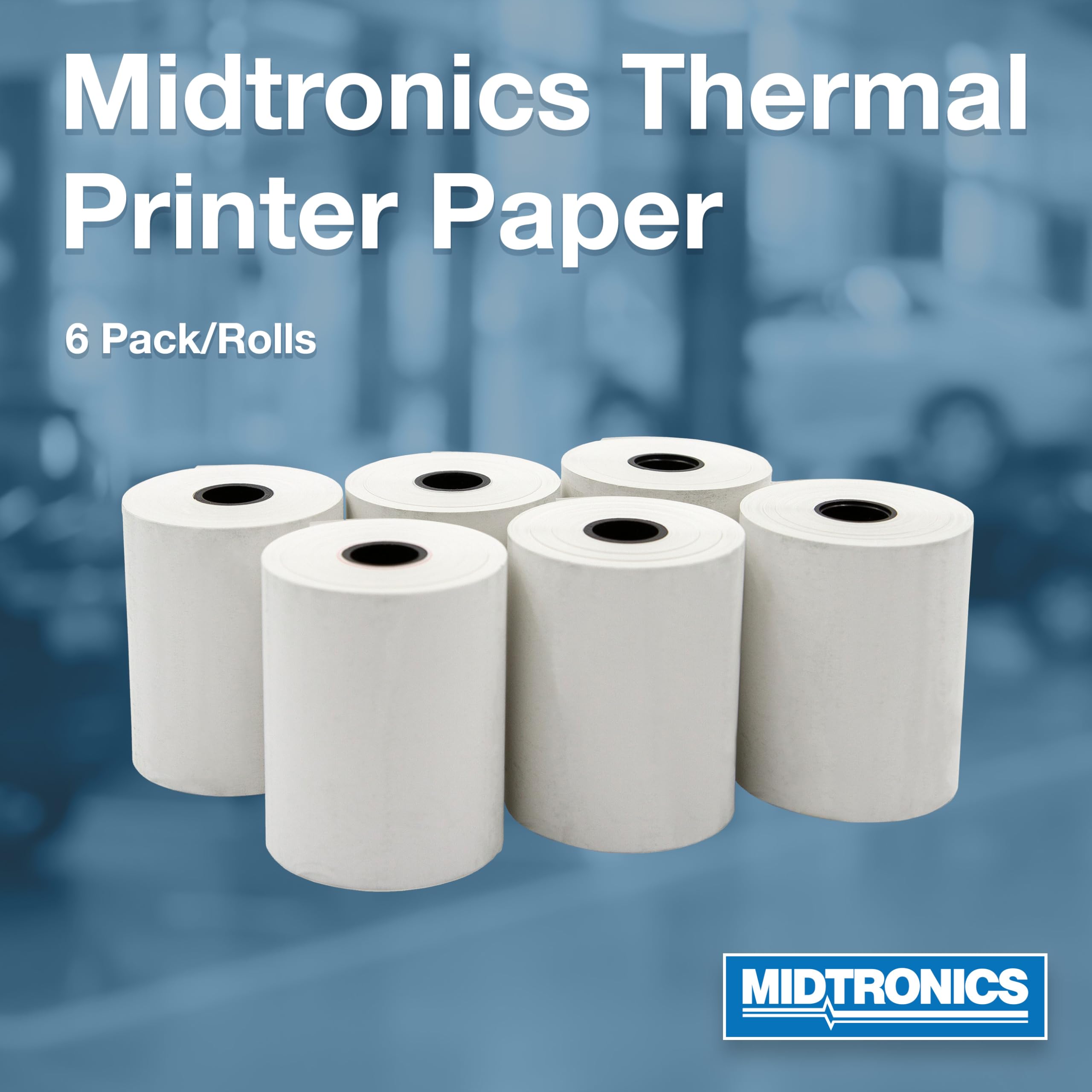 Midtronics Thermal Printer Paper - Ships As A 6 Pack/Rolls - A095